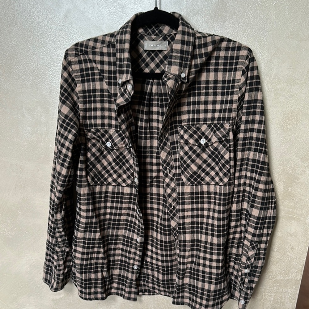 Everlane flannel size medium